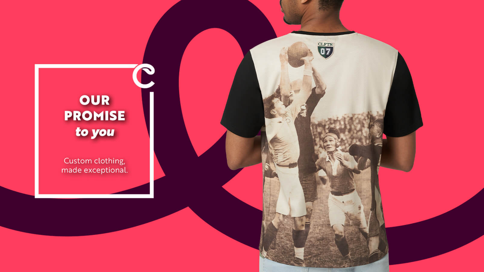 CLIFTON Redgrave Custom All-Over Print Tee